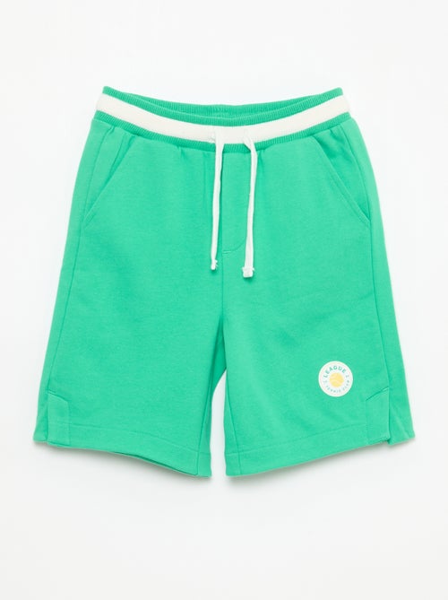 Bermuda em moletom - Kiabi