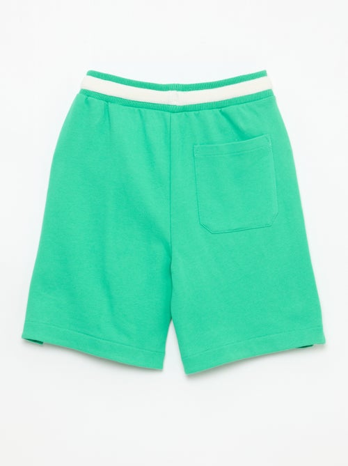 Bermuda em moletom - Kiabi