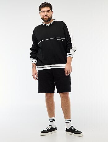 Bermuda em piqué de algodão