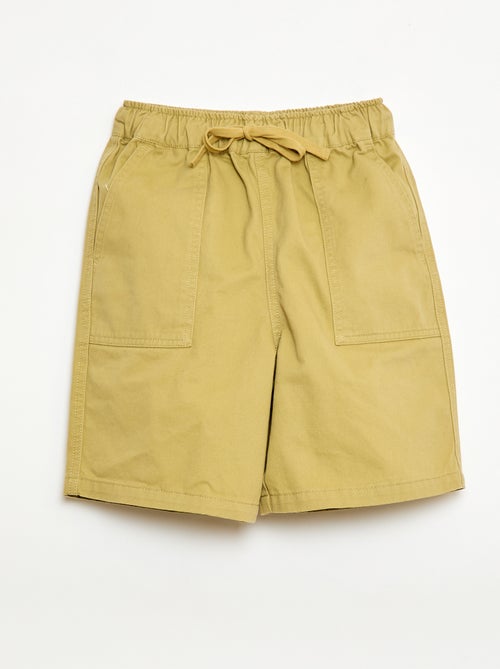 Bermuda em sarja - Kiabi