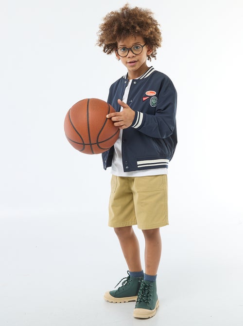 Bermuda em sarja - Kiabi