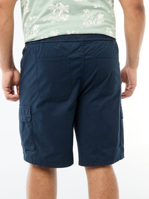 Bermuda em sarja com multibolsos - Kiabi
