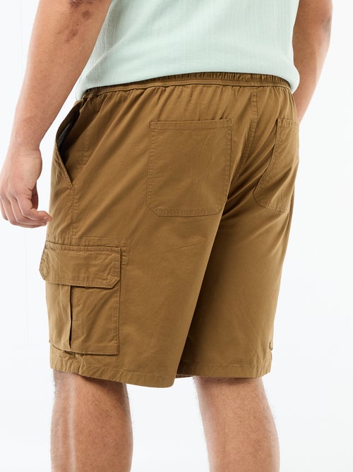 Bermuda em sarja com multibolsos - Kiabi