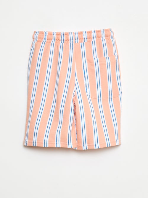 Bermuda french terry estampado - Kiabi