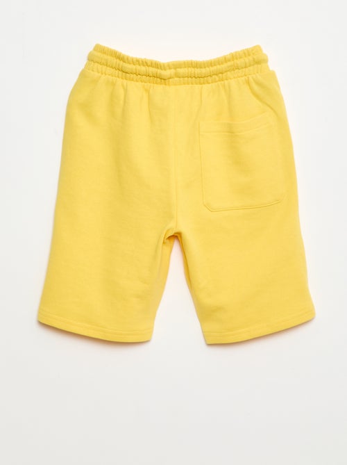 Bermuda liso em algodão - Kiabi