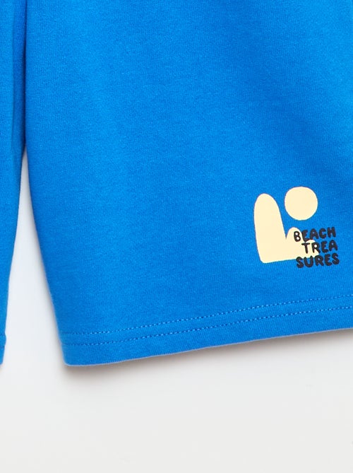 Bermuda liso em algodão - Kiabi