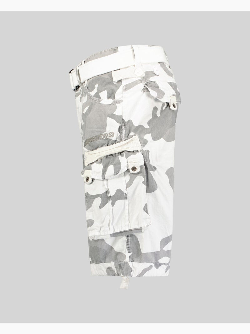 Bermuda panoramique camo – geographical norway Branco Multicolor - Kiabi