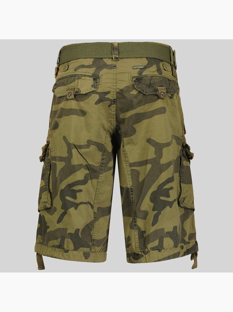 Bermuda panoramique camo – geographical norway Verde cáqui - Kiabi