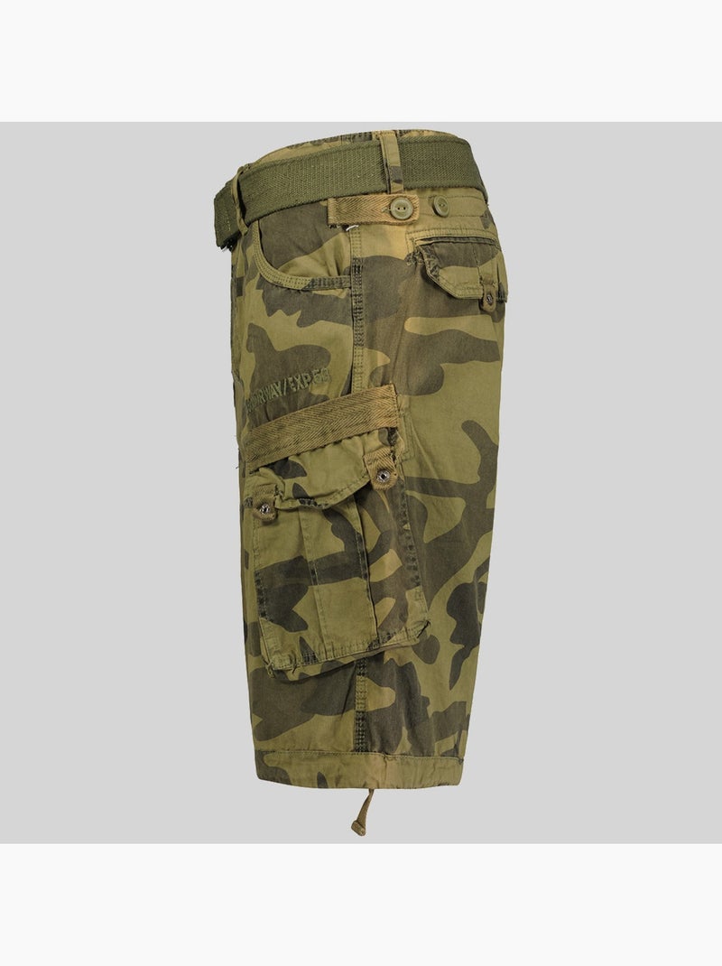 Bermuda panoramique camo – geographical norway Verde cáqui - Kiabi