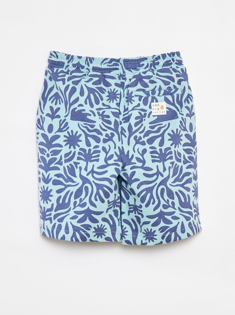 Bermudas - Grafik Edition AZUL - Kiabi