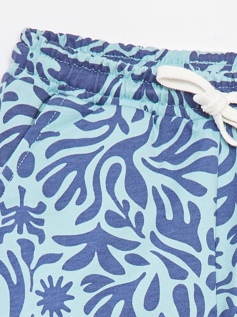 Bermudas - Grafik Edition AZUL - Kiabi