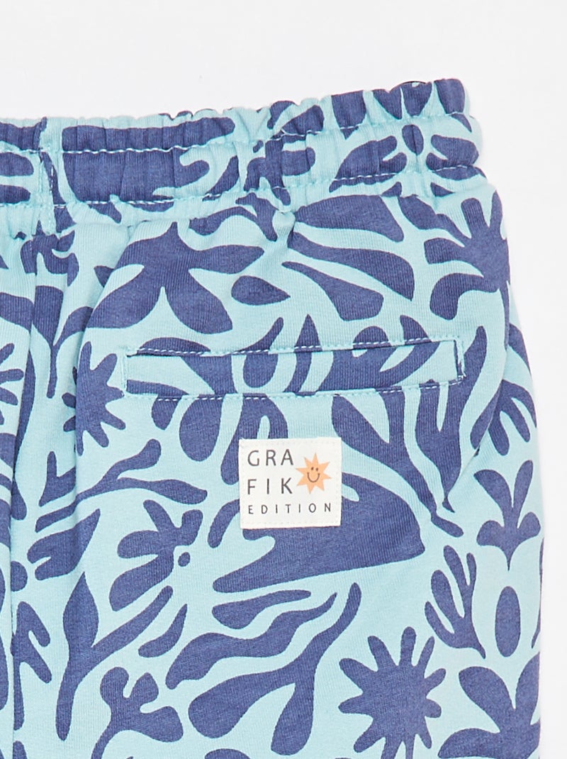 Bermudas - Grafik Edition AZUL - Kiabi