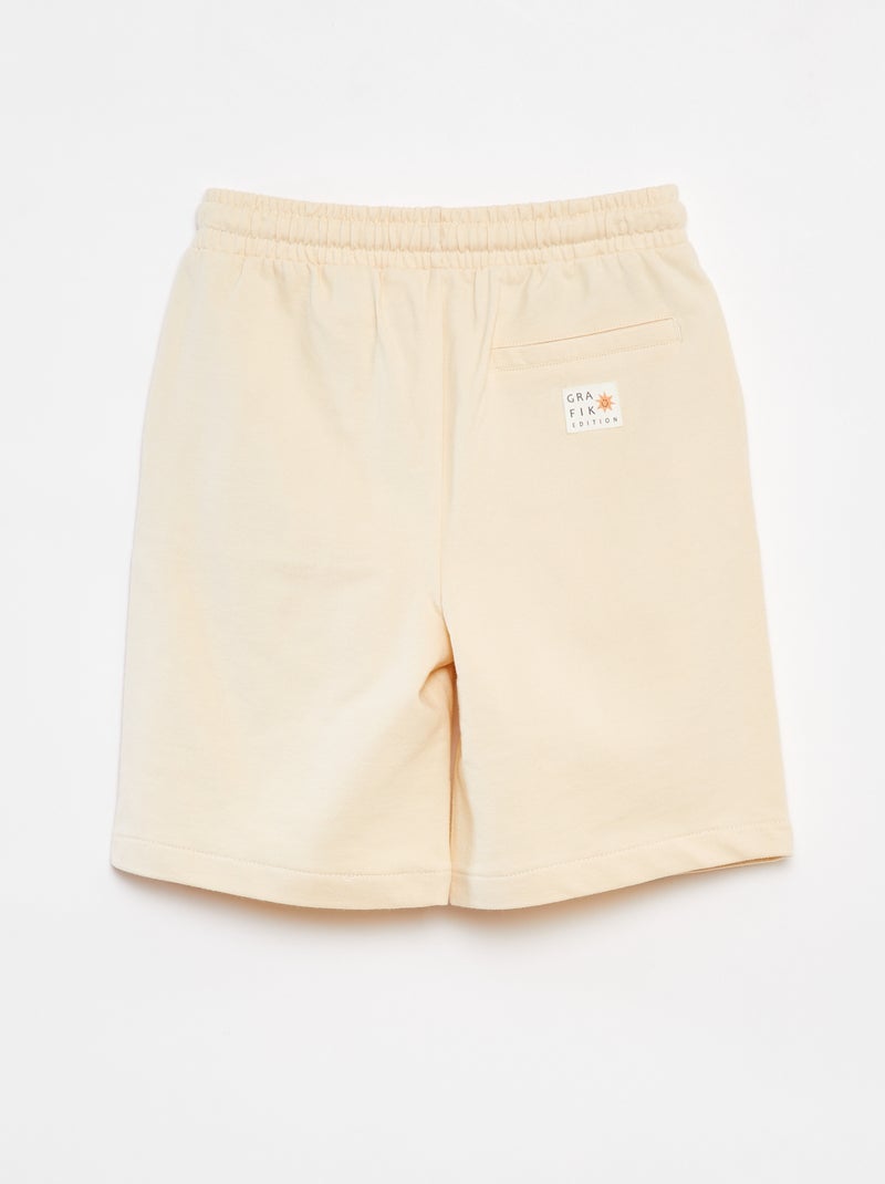 Bermudas - Grafik Edition BEGE - Kiabi