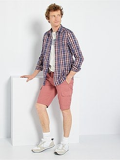 Bermudas acima do joelho - Kiabi