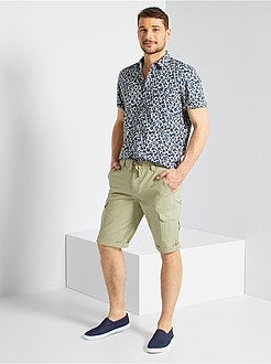 Bermudas acima do joelho - Kiabi