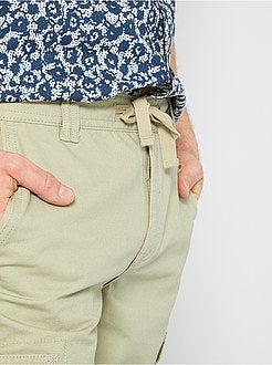 Bermudas acima do joelho - Kiabi