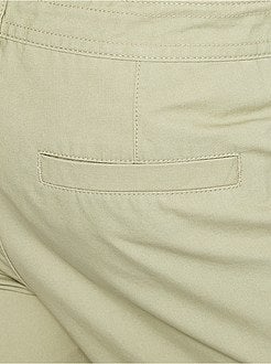 Bermudas acima do joelho - Kiabi