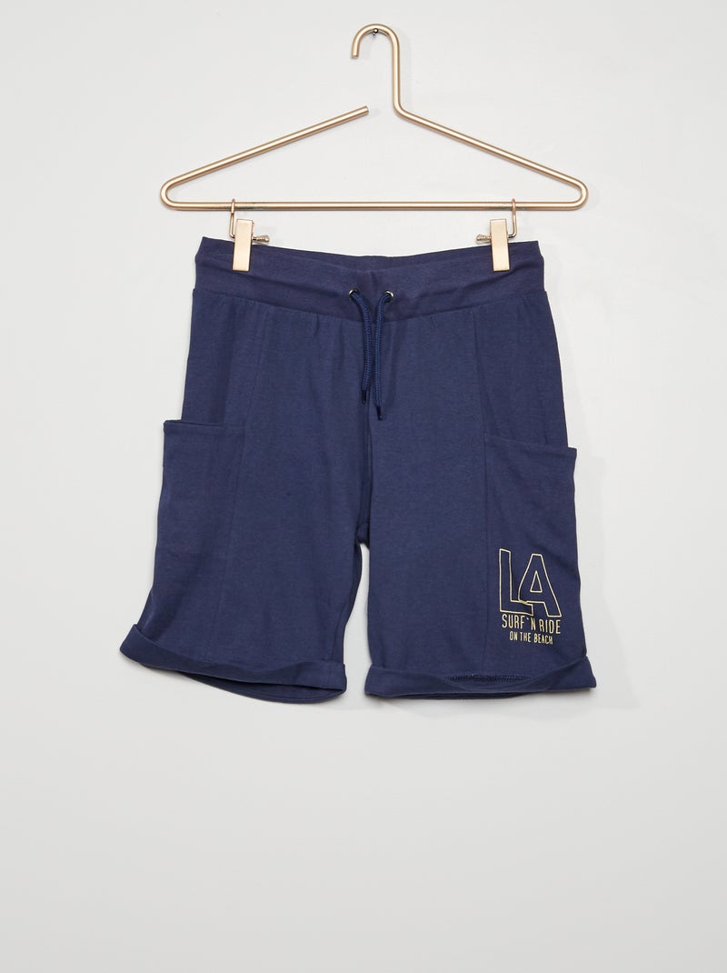 Bermudas Azul Marinho - Kiabi