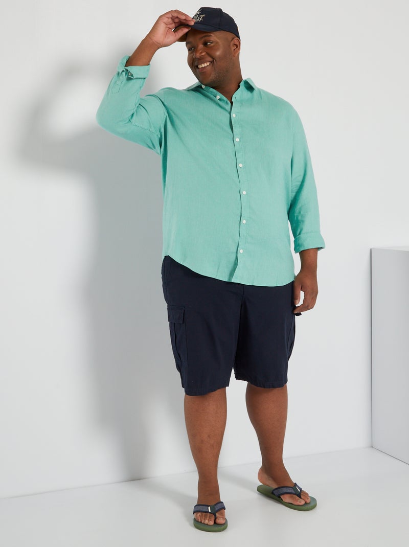 Bermudas battle AZUL - Kiabi