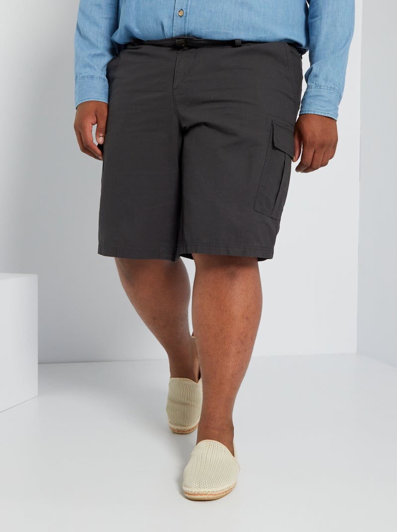 Bermudas battle Cinza Escuro - Kiabi