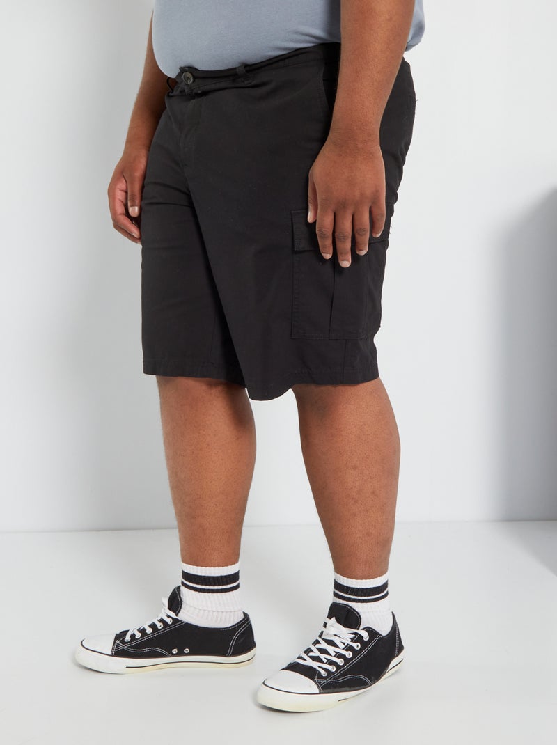 Bermudas battle Preto - Kiabi