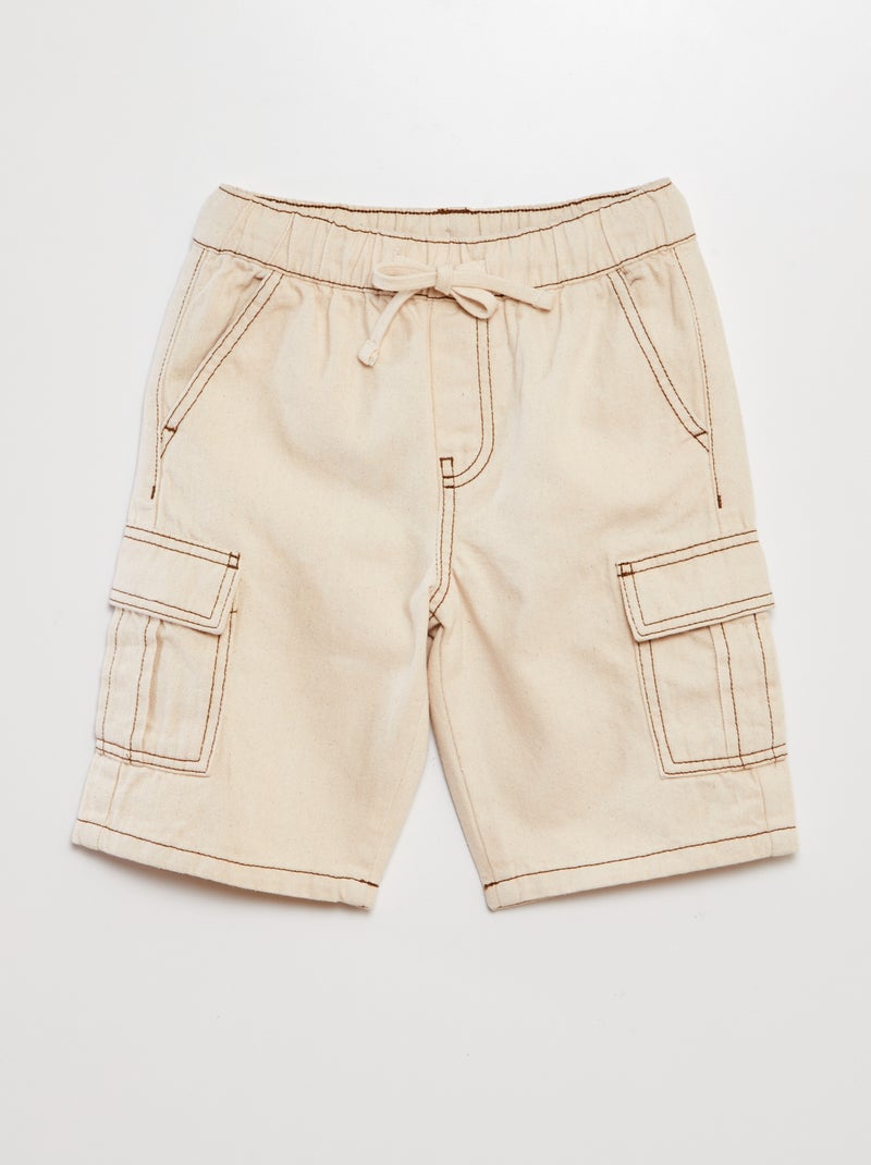 Bermudas BEGE - Kiabi