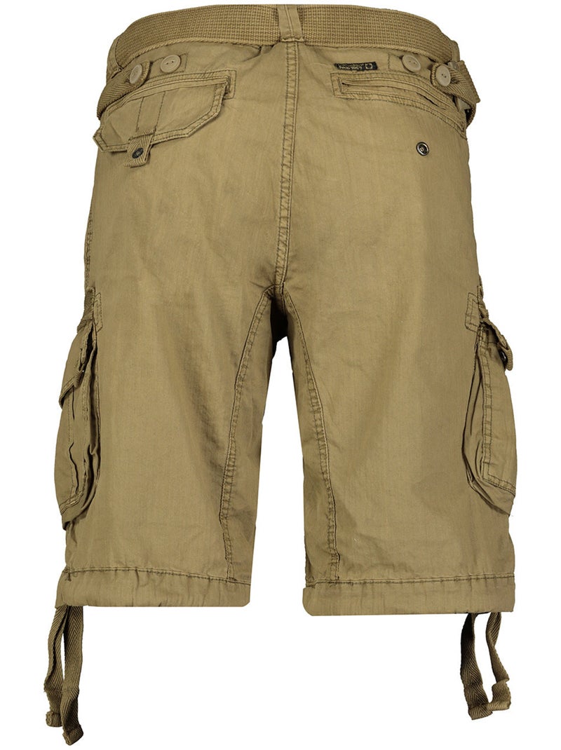 Bermudas cargo pirate – canadian peak Bege-cinza - Kiabi