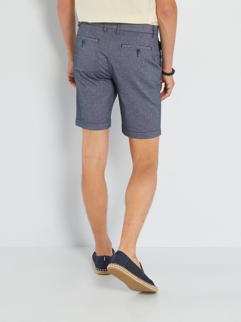 Bermudas chino AZUL - Kiabi