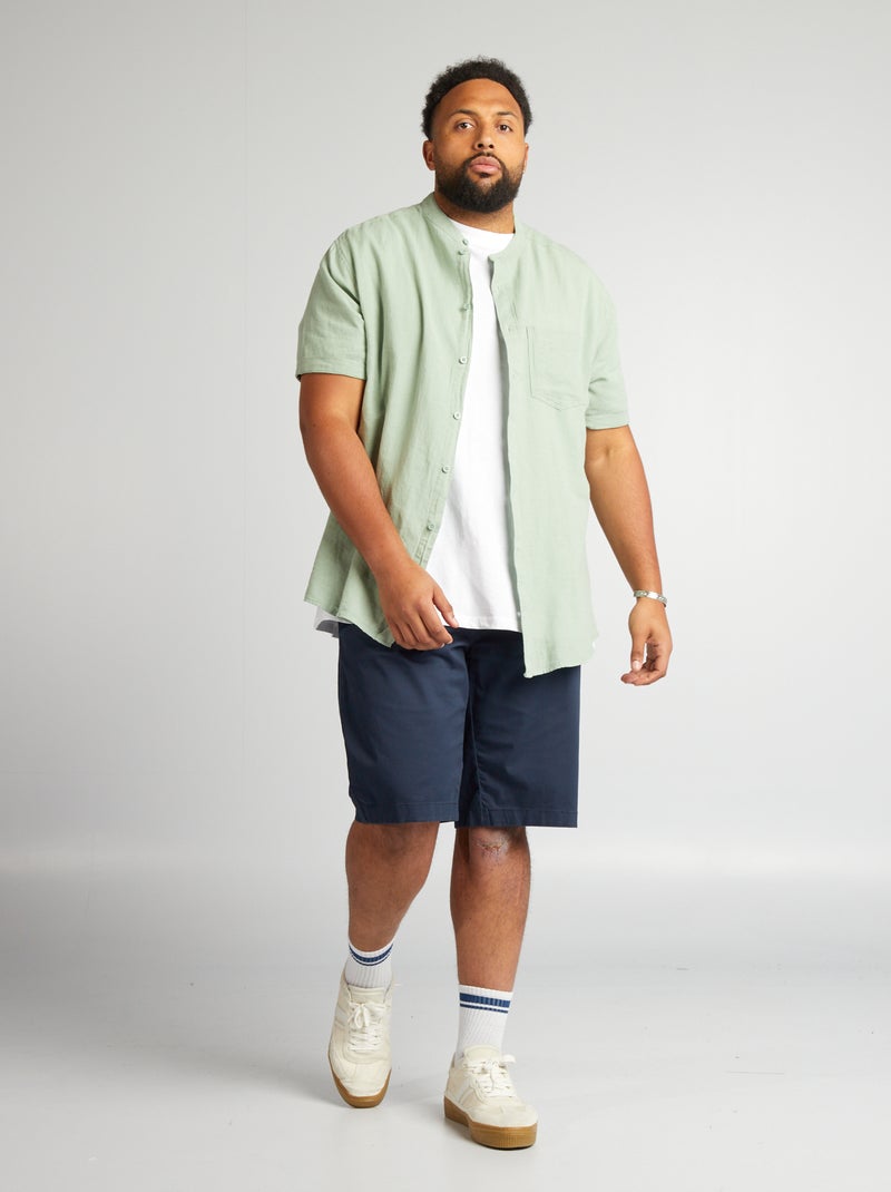 Bermudas chino AZUL - Kiabi