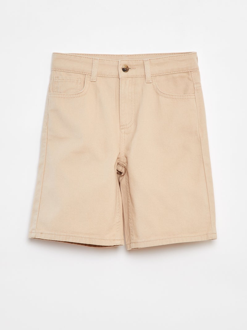 Bermudas chino Bege - Kiabi