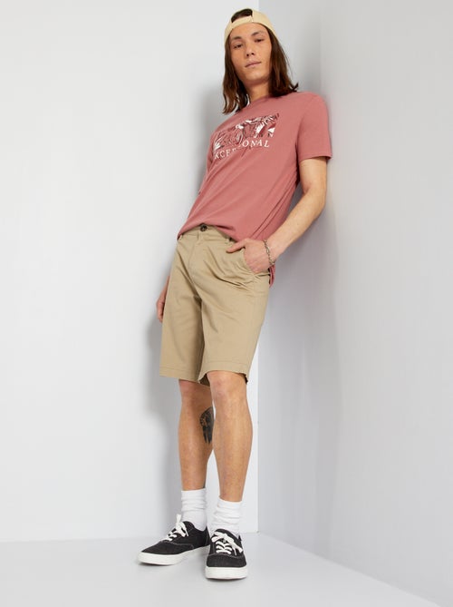 Bermudas chino - Kiabi
