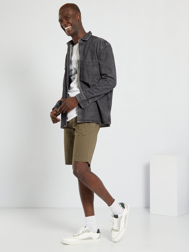 Bermudas chino CAQUI - Kiabi