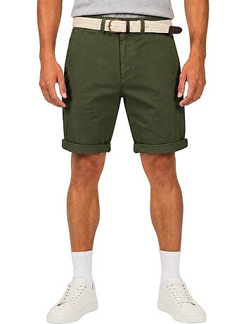 Bermudas chino com cinto plageak – canadian peak