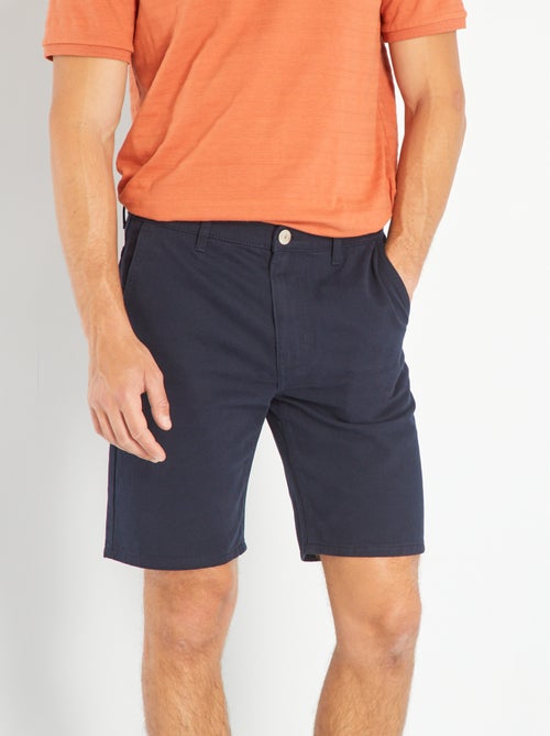 Bermudas chino de tamanho standard - Kiabi