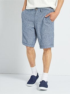 Bermudas chino em cambraia - Kiabi