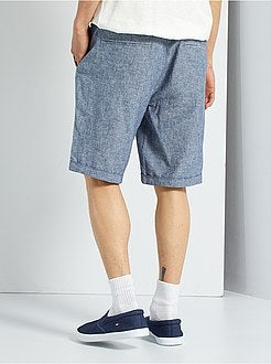 Bermudas chino em cambraia - Kiabi