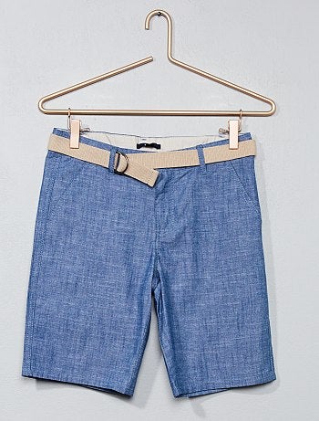 Bermudas chino em cambraia - Kiabi