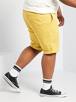 Bermudas chino em sarja - Kiabi