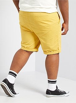 Bermudas chino em sarja - Kiabi