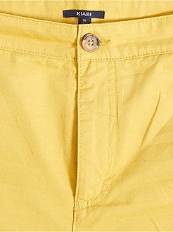 Bermudas chino em sarja - Kiabi