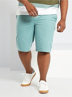 Bermudas chino em sarja - Kiabi