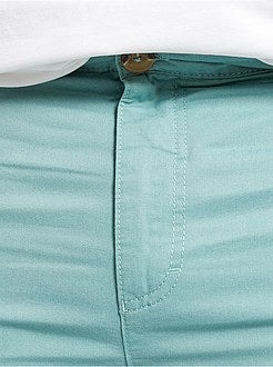 Bermudas chino em sarja - Kiabi