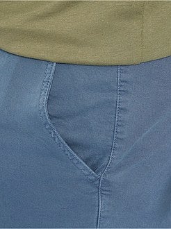 Bermudas chino em sarja - Kiabi