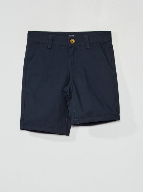 Bermudas chino em sarja - Kiabi