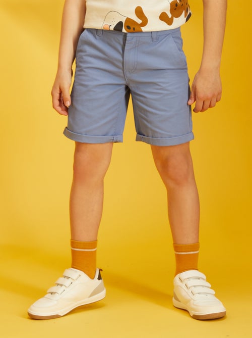 Bermudas chino em sarja - Kiabi