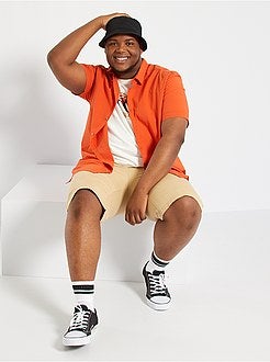 Bermudas chino em sarja - Kiabi