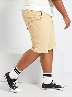 Bermudas chino em sarja - Kiabi