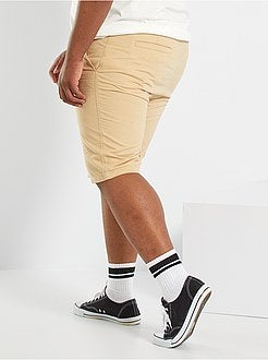 Bermudas chino em sarja - Kiabi