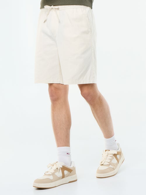 Bermudas chino em sarja - Kiabi