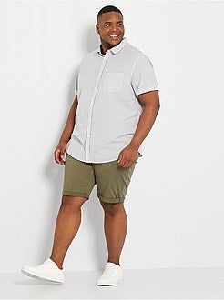 Bermudas chino em sarja - Kiabi